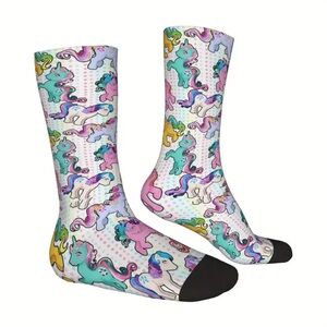 Colorful My Little Pony Patterned Socks